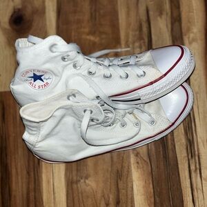Converse White High-Tops